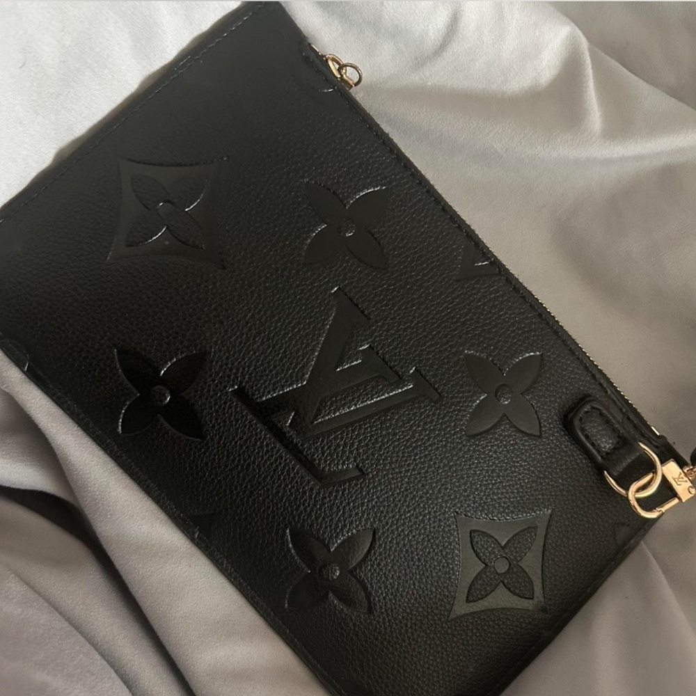 Louis Vuitton Black Monogram Wristlet